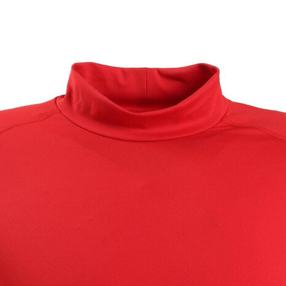 デュアリグ（DUARIG） サッカーウェア 抗菌ストレッチ ハイネック長袖シャツ 741D1ES5708 RED （メンズ）