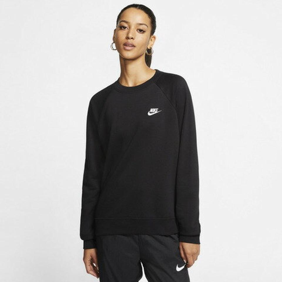 ナイキ（NIKE）（レディース）エッセンシャル クルー フリース スウェットシャツ BV4111-010