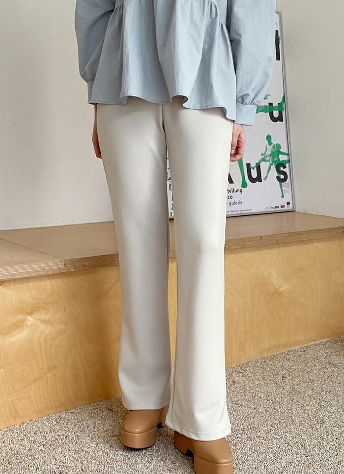 ウエストゴムフレアパンツ・全3色 t66288 レディース【pt】パンツ ズボン ロングパンツ 長ズボン 単色 シンプル ベーシック ウエストゴム ハイウエスト フレア ロング丈 春 夏 秋 冬 無地 きれいめ 大人っぽ 韓国ファッション