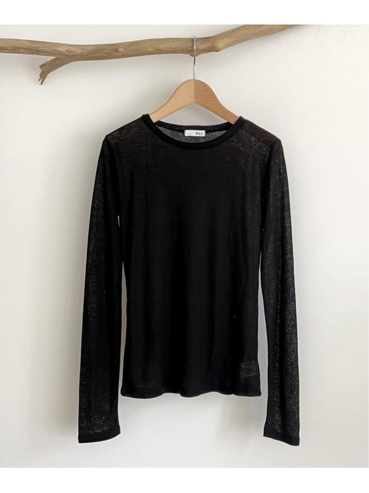 El mar(エルマール)シアーロングTシャツ（El mar）