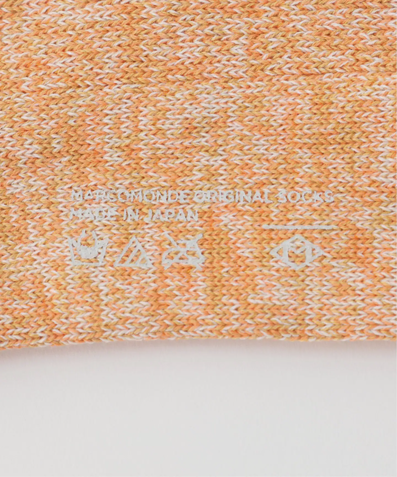 【MARCOMONDE/マルコモンド】 heavy duty cotton socks：靴下（JOURNAL STANDARD relume）