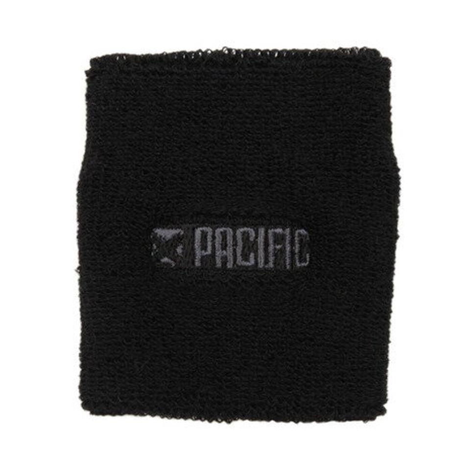 【5点以上で10％OFFクーポン！6/15限定】パシフィック（PACIFIC） テニス ドライプラス リストバンド PT17AM064 BLK （メンズ、レディース）