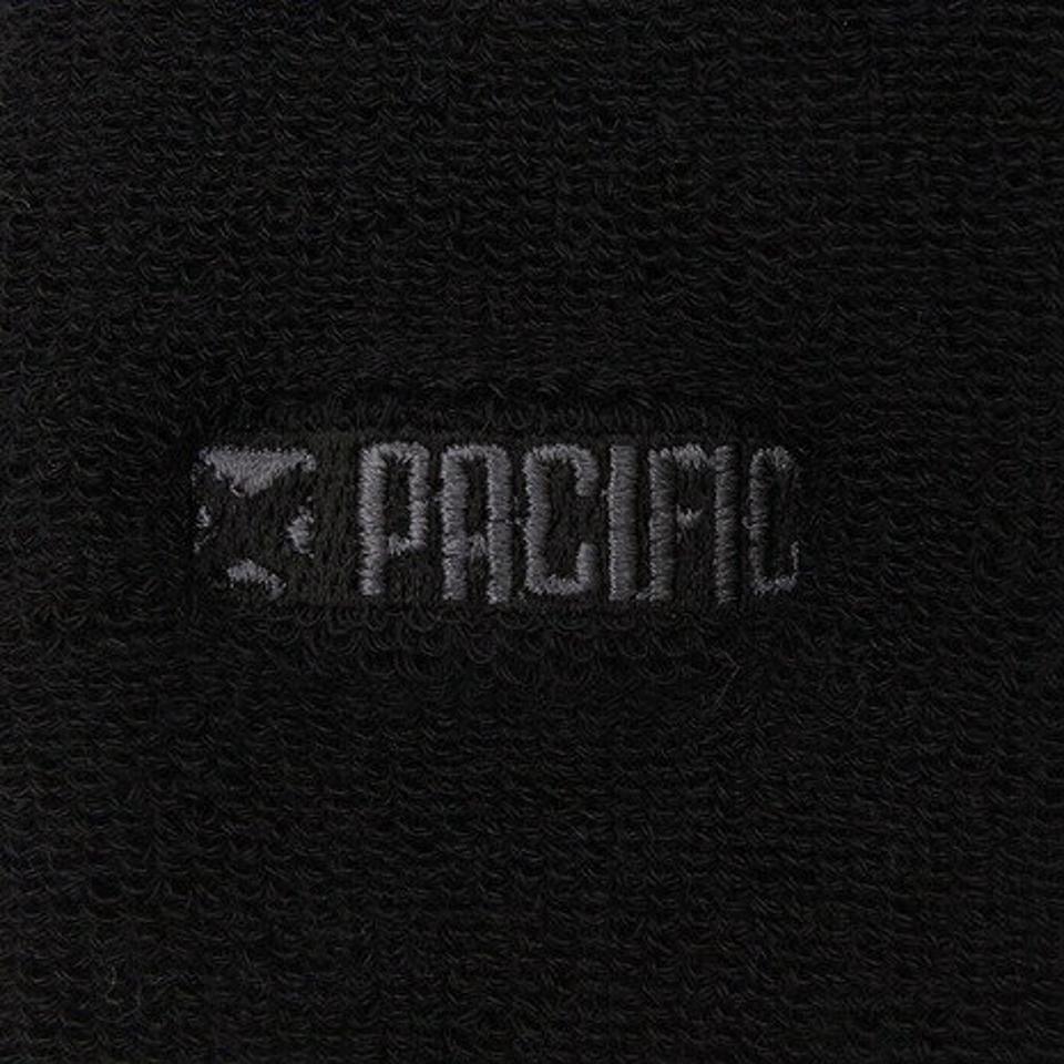 【5点以上で10％OFFクーポン！6/15限定】パシフィック（PACIFIC） テニス ドライプラス リストバンド PT17AM064 BLK （メンズ、レディース）