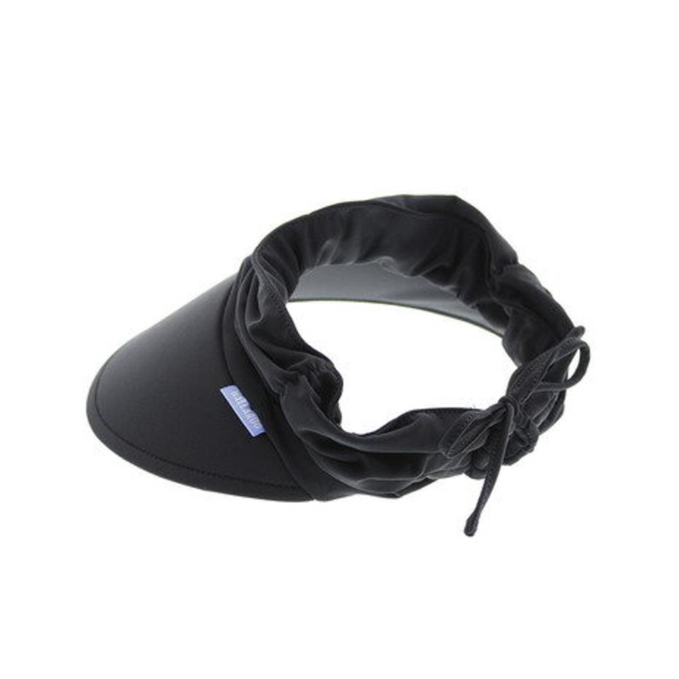 ワラルーハット(Wallaroohat)(レディース)帽子 レディース AQUA VISOR サンバイザー blk Wallaroohat オンライン価格 日よけ