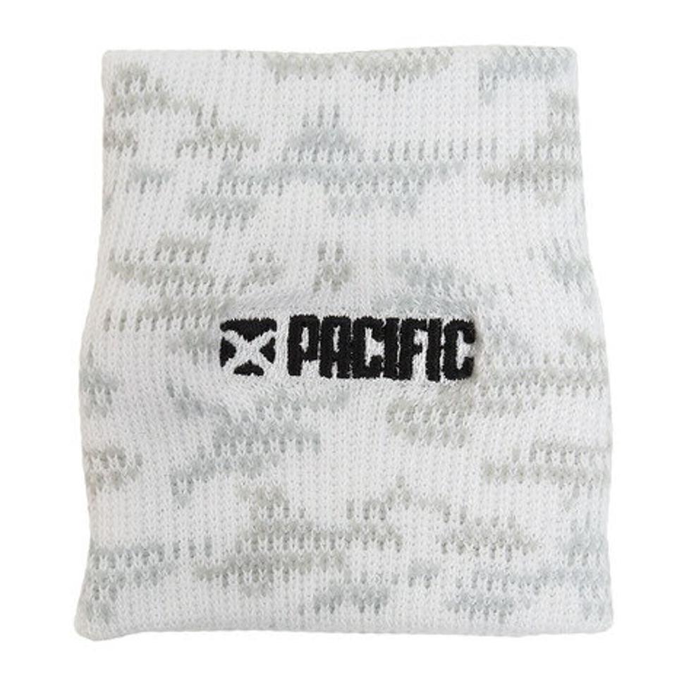 パシフィック（PACIFIC） テニス ドライプラス カモリストバンド PT18AM065 WHT （メンズ、レディース）