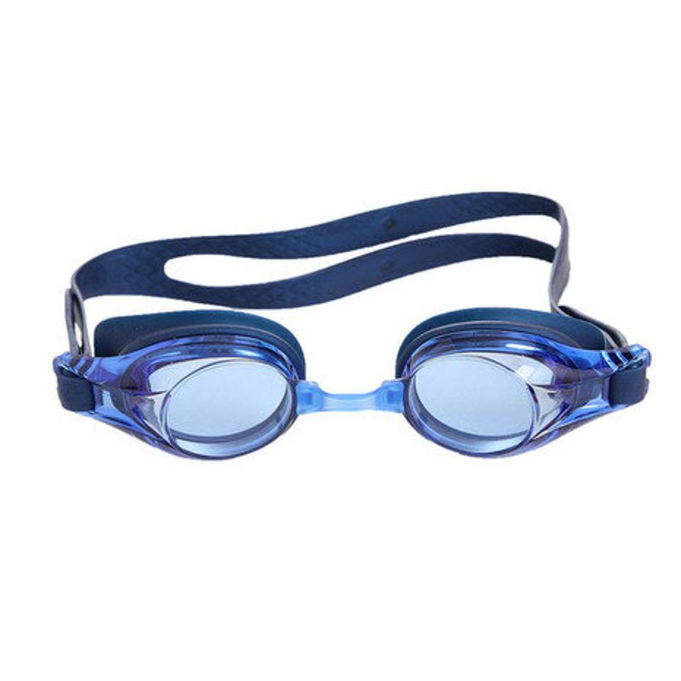 【6/5限定 エントリー＆3点以上ご購入でP最大10倍】エックスティーエス（XTS） ジュニア スイムゴーグル 小学生 高学年用 840G6TB5639 BL ブルー 水泳 ゴーグル 子供 くもり止め 抗菌 UVカット 競泳用 （キッズ）