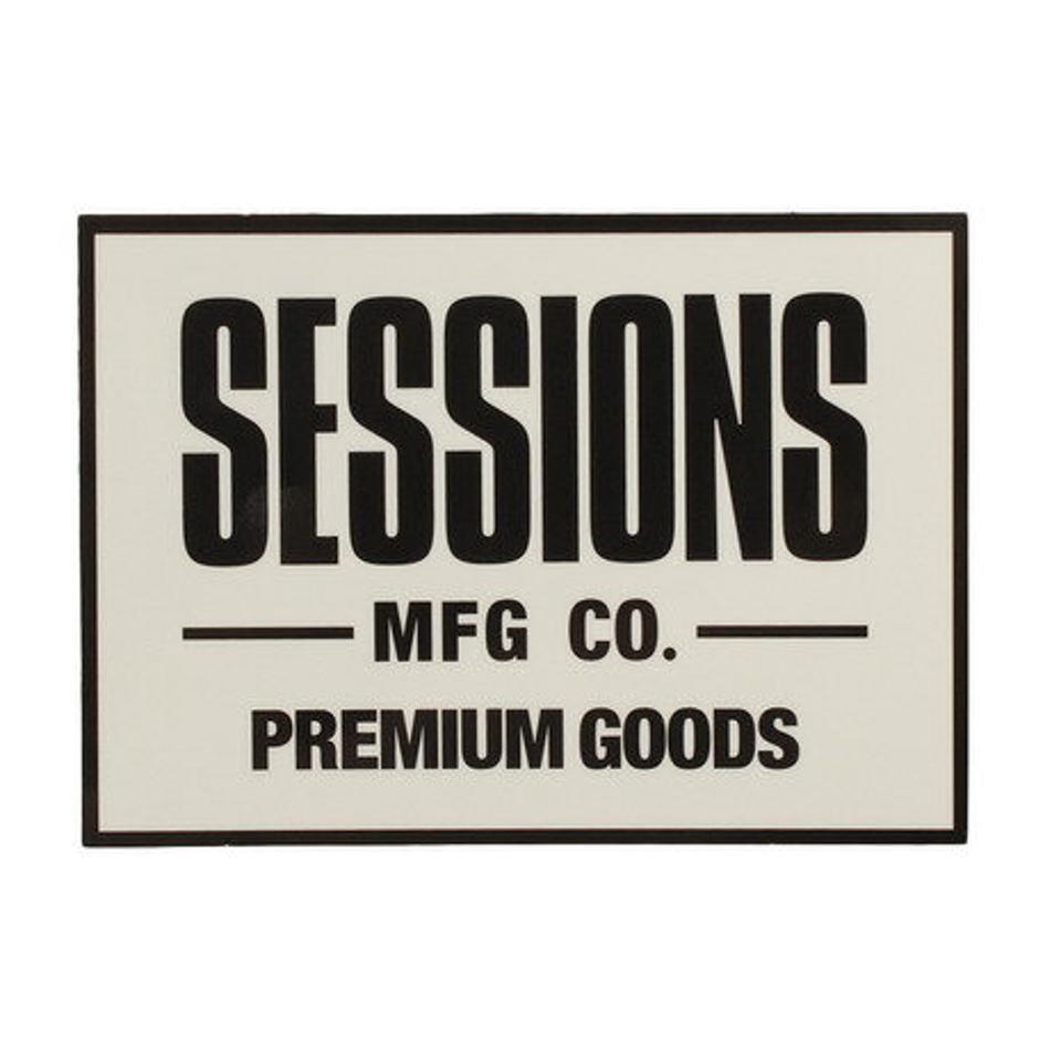 セッションズ（SESSIONS） MFG ステッカー186023 BLK オンライン価格 （メンズ）
