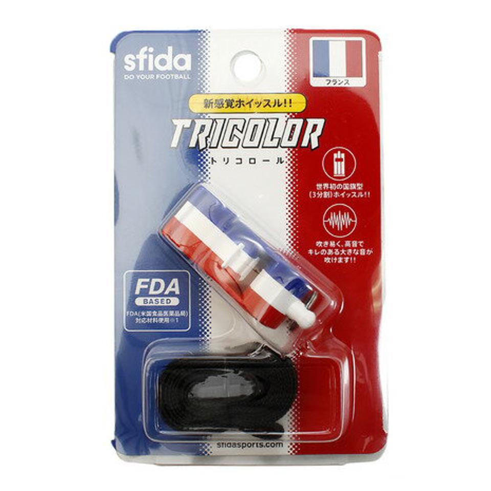 スフィーダ（SFIDA） ホイッスル コルク入り toricorolフランス OSF-TOR01 BL/WH/RD （メンズ、レディース、キッズ）