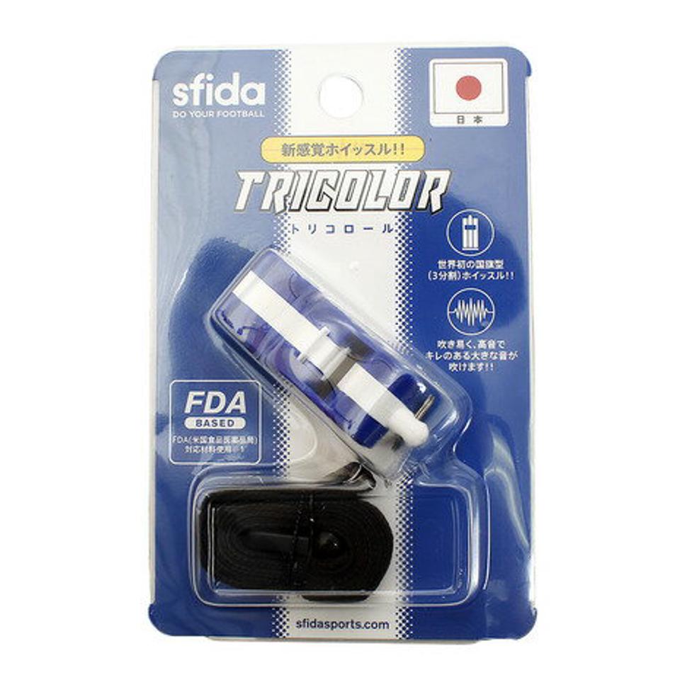 スフィーダ（SFIDA） ホイッスル コルク入り toricorol 日本 OSF-TOR01 BL/WH/BL （メンズ、レディース、キッズ）