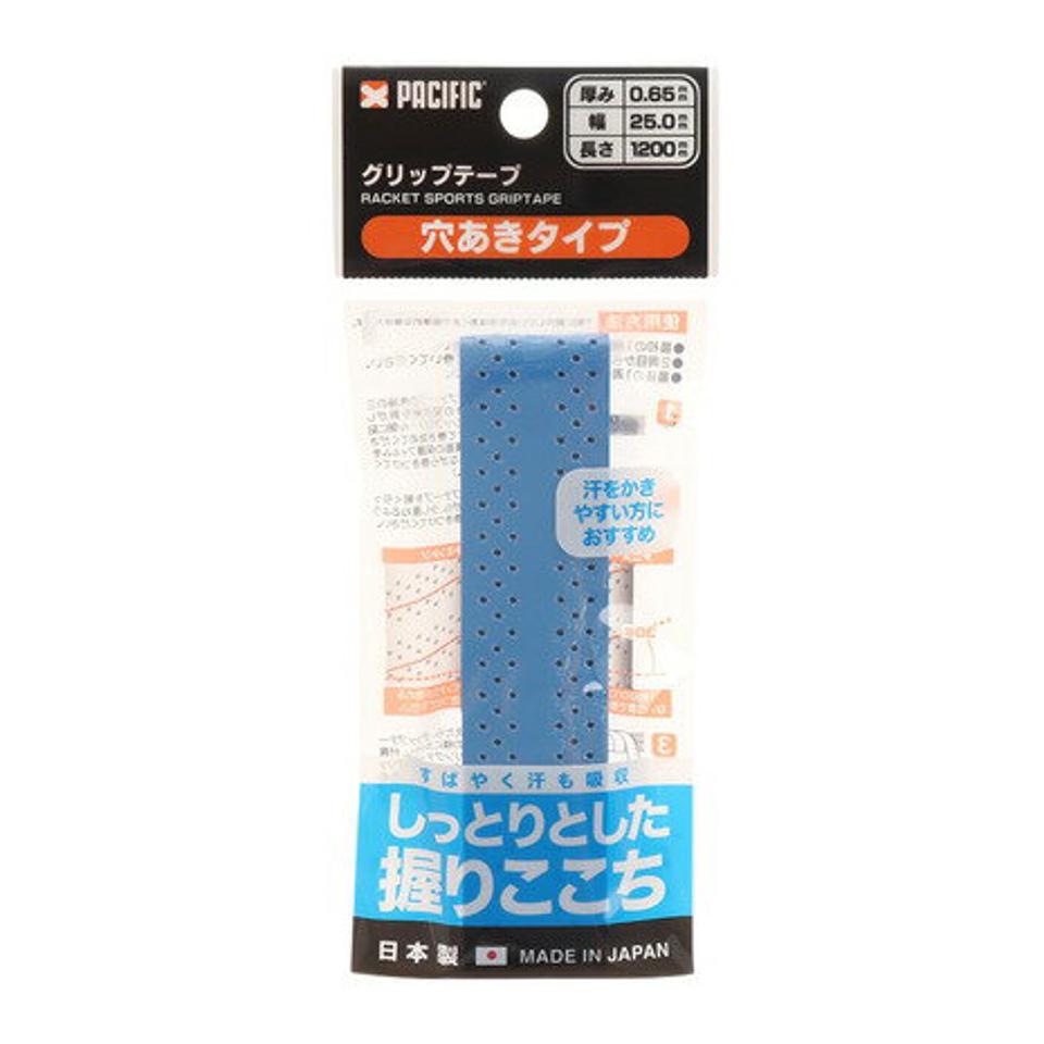 パシフィック（PACIFIC）（メンズ、レディース、キッズ） テニスグリップテープ 穴あきタイプ 1本入り PC-8328