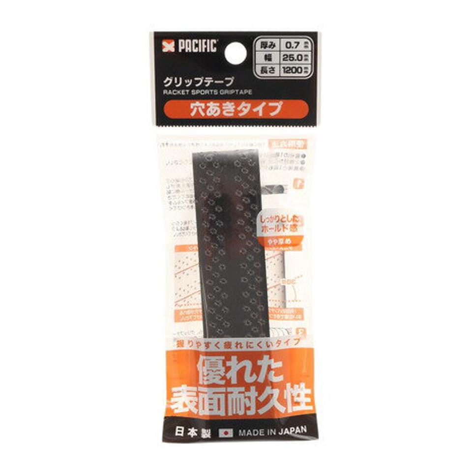 パシフィック(PACIFIC)(メンズ、レディース、キッズ) テニスグリップテープ 穴あきタイプ 1本入り PC-8325