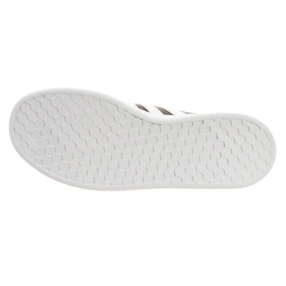 【20％オフクーポン 9/11まで】アディダス（adidas） グランコート K 黒 ブラック EF0102 スニーカー スポーツシューズ 通勤 通学 トレーニング シンプル 運動靴 （レディース）