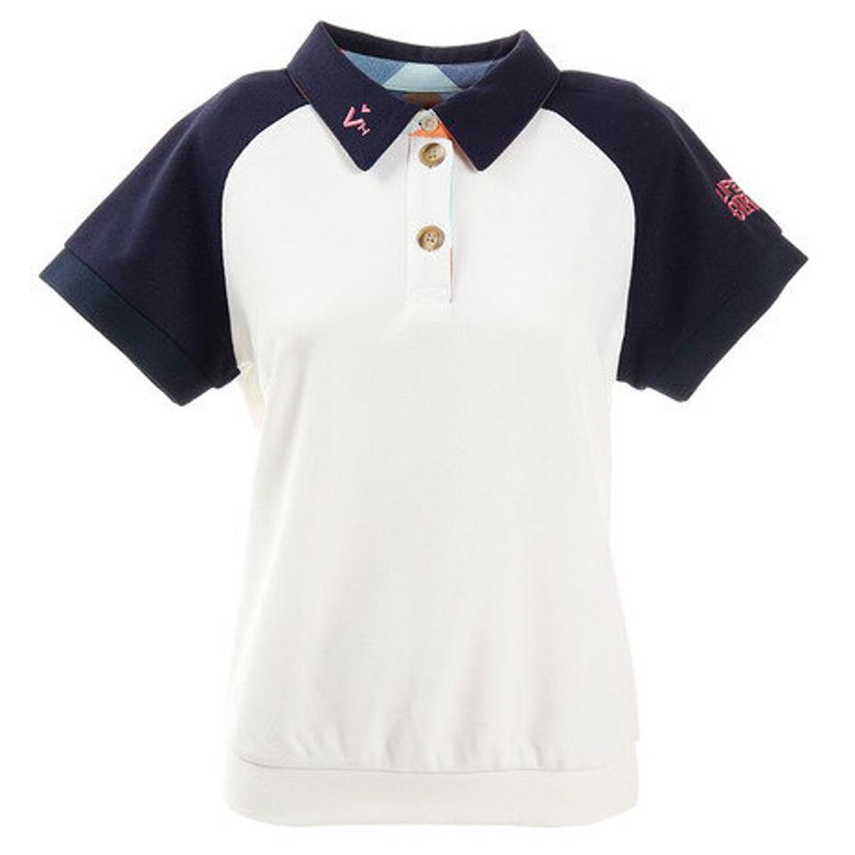 ビバハート(VIVA HEART) ゴルフウェア レディース 鹿の子半袖シャツ 012-29241-004 (レディース)