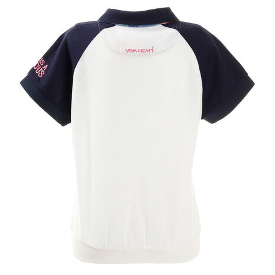 ビバハート(VIVA HEART) ゴルフウェア レディース 鹿の子半袖シャツ 012-29241-004 (レディース)