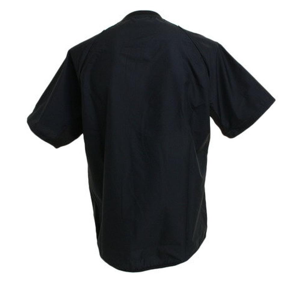 デサント(DESCENTE) 半袖プラクティストップ DVB-3322 BWH 【バレーボールウェア ピステシャツ トップス】 (メンズ)