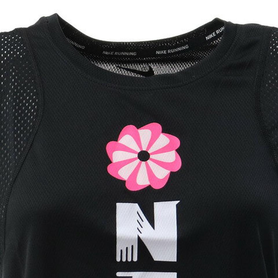 ナイキ(NIKE) ランニング ランニングウェア レディース アイコンクラッシュ半袖シャツ CU3051-010 (レディース)