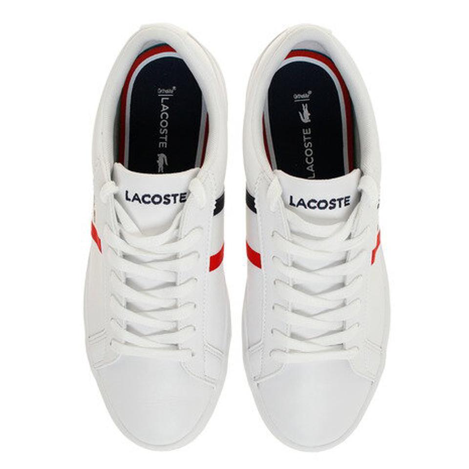 ラコステ（LACOSTE） カジュアルシューズ LEROND TRI 1 CMA044L-407 ホワイト 白 通学 学生 （メンズ）