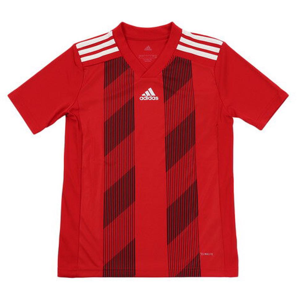 アディダス(adidas) サッカーウェア 半袖 Tシャツ ジュニア STRIPED 19 トレーニング プラクティクスシャツ FUJ80-DU4395 (キッズ)