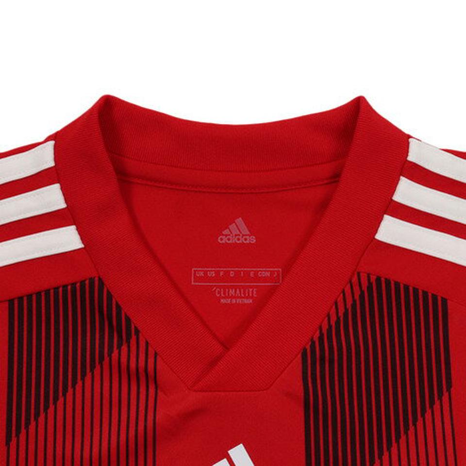 アディダス(adidas) サッカーウェア 半袖 Tシャツ ジュニア STRIPED 19 トレーニング プラクティクスシャツ FUJ80-DU4395 (キッズ)