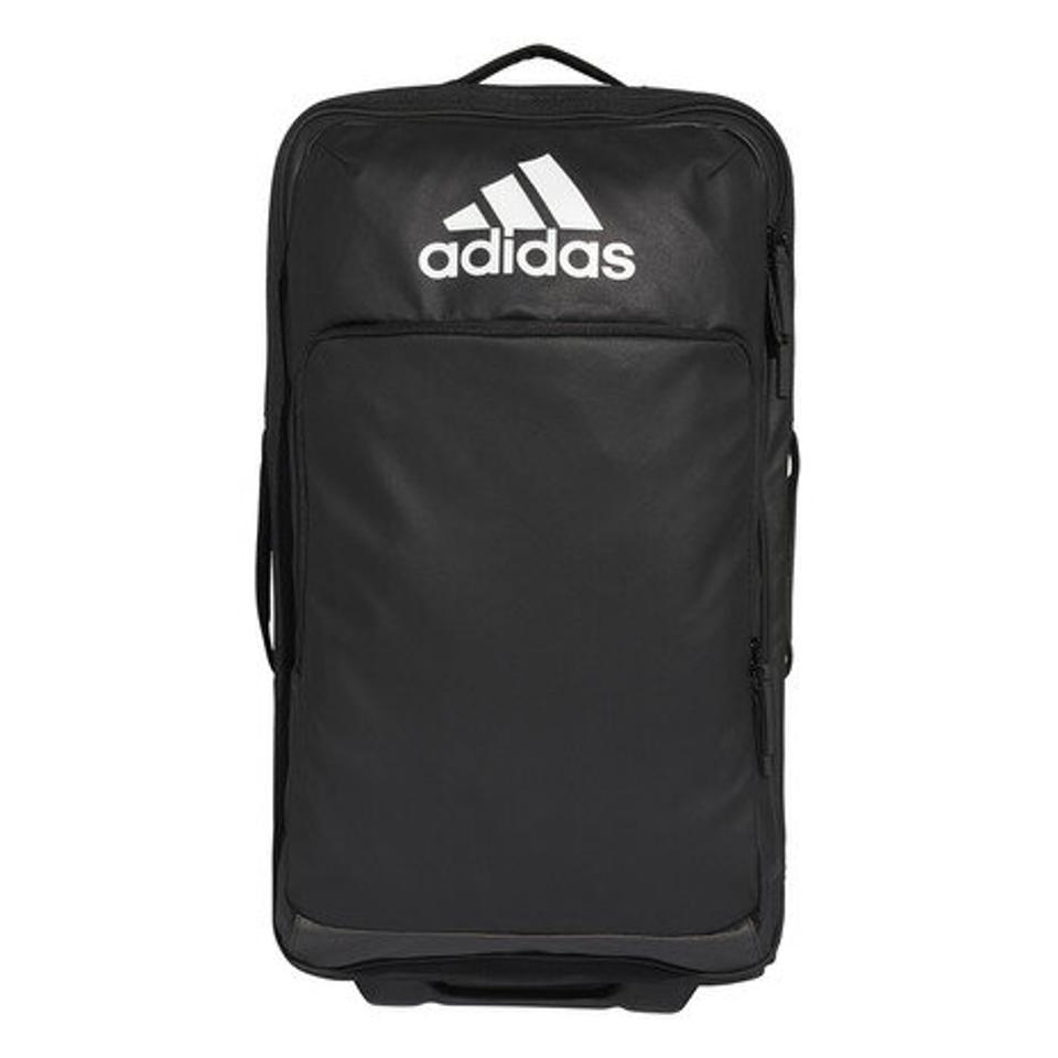 アディダス（adidas） キャリーバッグ 旅行バッグ TRAVELトローリー M ジム・トレーニングバッグ 黒 EWD32-CY6056 （メンズ、レディース）