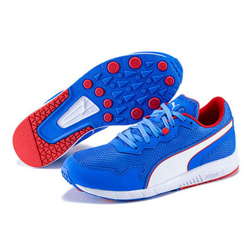 【6/5 24h限定 エントリー＆対象4店舗買い回りで最大P10倍！】プーマ（PUMA）（キッズ） ジュニアランニングシューズ レースシューズ スピードモンスター PL 19536407