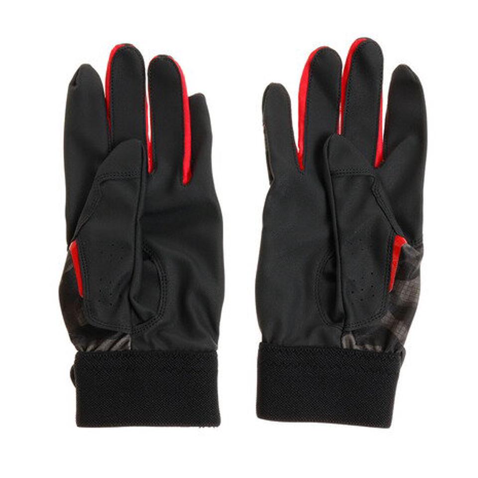 アンダーアーマー(UNDER ARMOUR) バッティング用グローブ リーンアップ VIII 1354261 BLK/RED BB (メンズ)