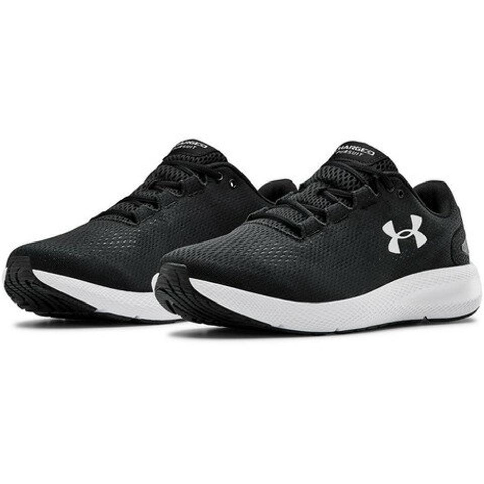 アンダーアーマー（UNDER ARMOUR） ランニングシューズ チャージドパスート2 Charged Pursuit 2 4E ワイド 3023845 BLK/WHT/WHT マラソン （メンズ）