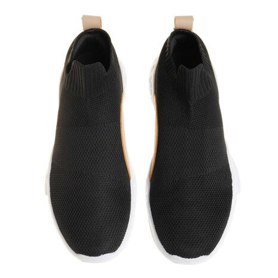 ザ・ワープ・バイ・エネーレ（The Warp By Ennerre） ゴルフシューズ スパイクレス メンズ WARP KNIT SLIP ON WB3KFZ05 BLK 幅広 （メンズ）