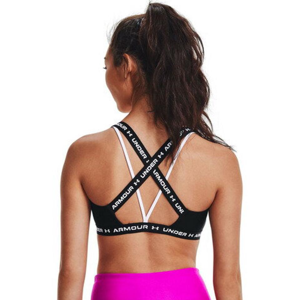 アンダーアーマー（UNDER ARMOUR）（レディース）スポーツブラ ローサポート クロスバック ロー 1361033 001