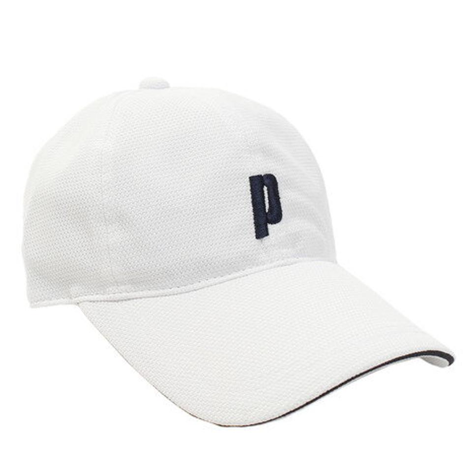 プリンス(PRINCE)(メンズ)テニス UVカット キャップ 帽子 メッシュキャップ PH501 146 WHT