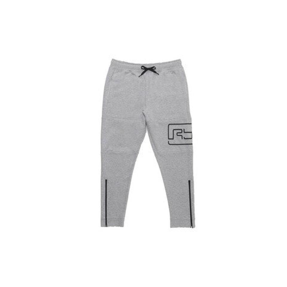 ライズ(RYZ)(メンズ)BONDED フリース パンツ 751R1CD6603 GRY ロングパンツ 裾ファスナー バスケットボール スポーツウェア