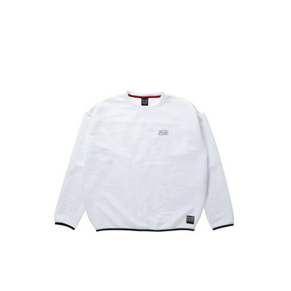 ライズ（RYZ）（メンズ）FX ライトフリース クルーネックスウェット 751R1CD6601 WHT バスケットボール スポーツウェア