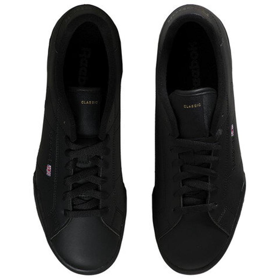 【ランニング対象品購入&エントリーでP10倍！8/19 20:00〜8/28 23:59】リーボック（REEBOK） スニーカー スポーツシューズ NPC II SYN V69010 クロ 黒 女性 （メンズ）