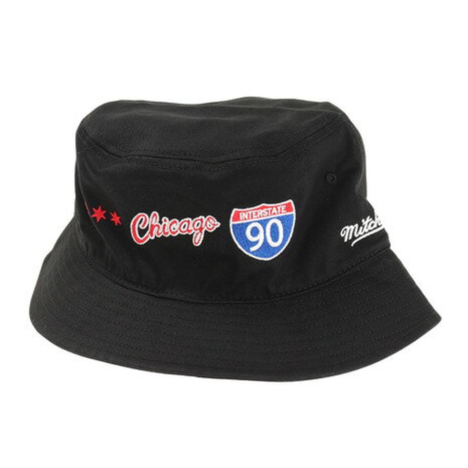 ミッチェルアンドネス(Mitchell&Ness) NBA REVERSIBLE バケットハット CHICAGO BULLS BUCKSH20011-CBUBLCK (メンズ)