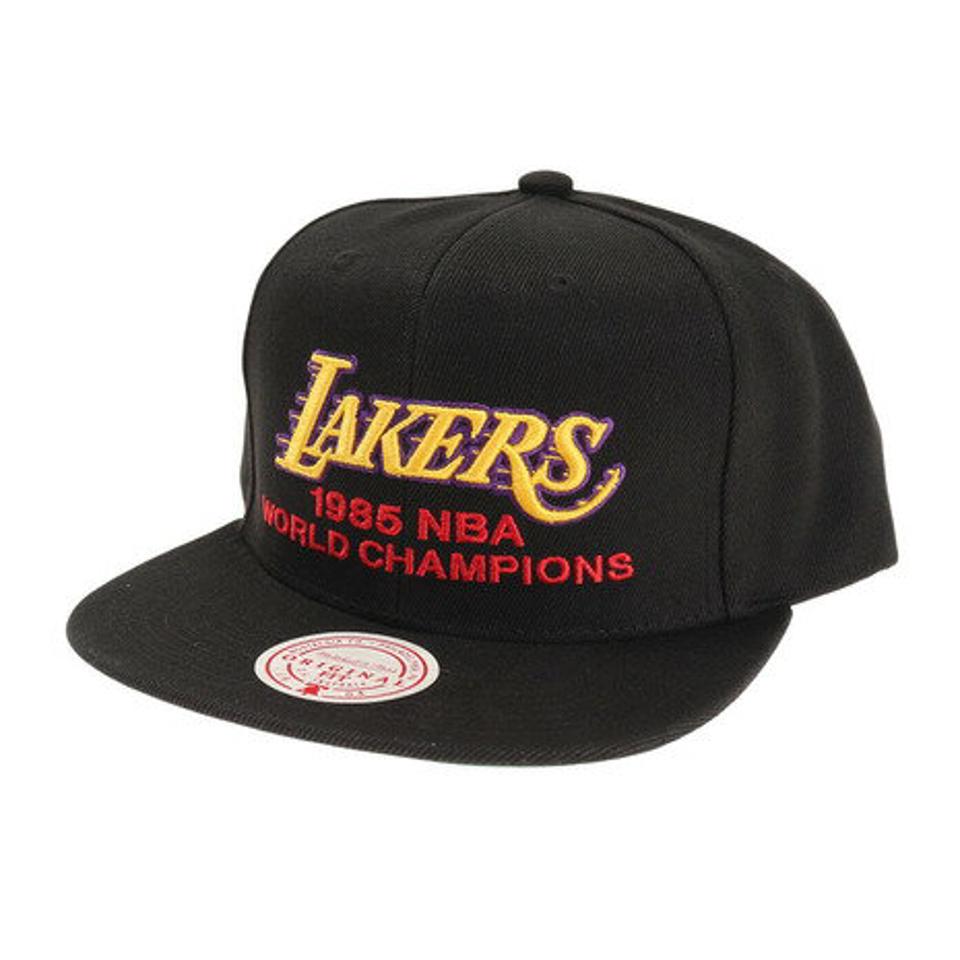 ミッチェルアンドネス(Mitchell&Ness) SPORTS SPECIALTY キャップ LOS ANGELES LAKERS 6HSSMM21012-LALBLCK (メンズ)