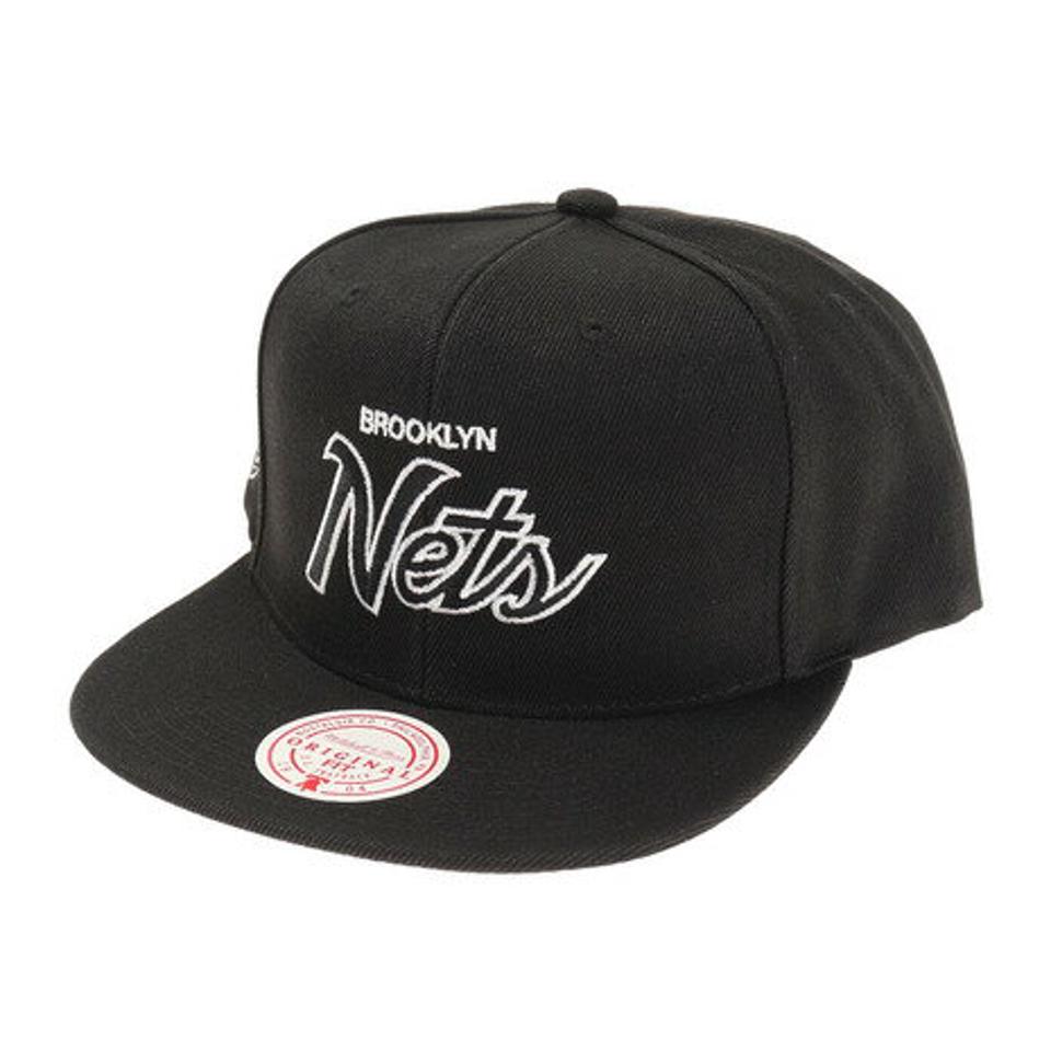 ミッチェルアンドネス(Mitchell&Ness)(メンズ)SPORTS SPECIALTY キャップ Brooklyn Nets 6HSSJS19128-BNEBLCK