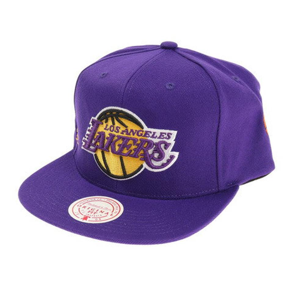 ミッチェルアンドネス(Mitchell&Ness)(メンズ)NBA CITY LOVE キャップ LOS ANGELES LAKERS 6HSSFC20039-LALPURP