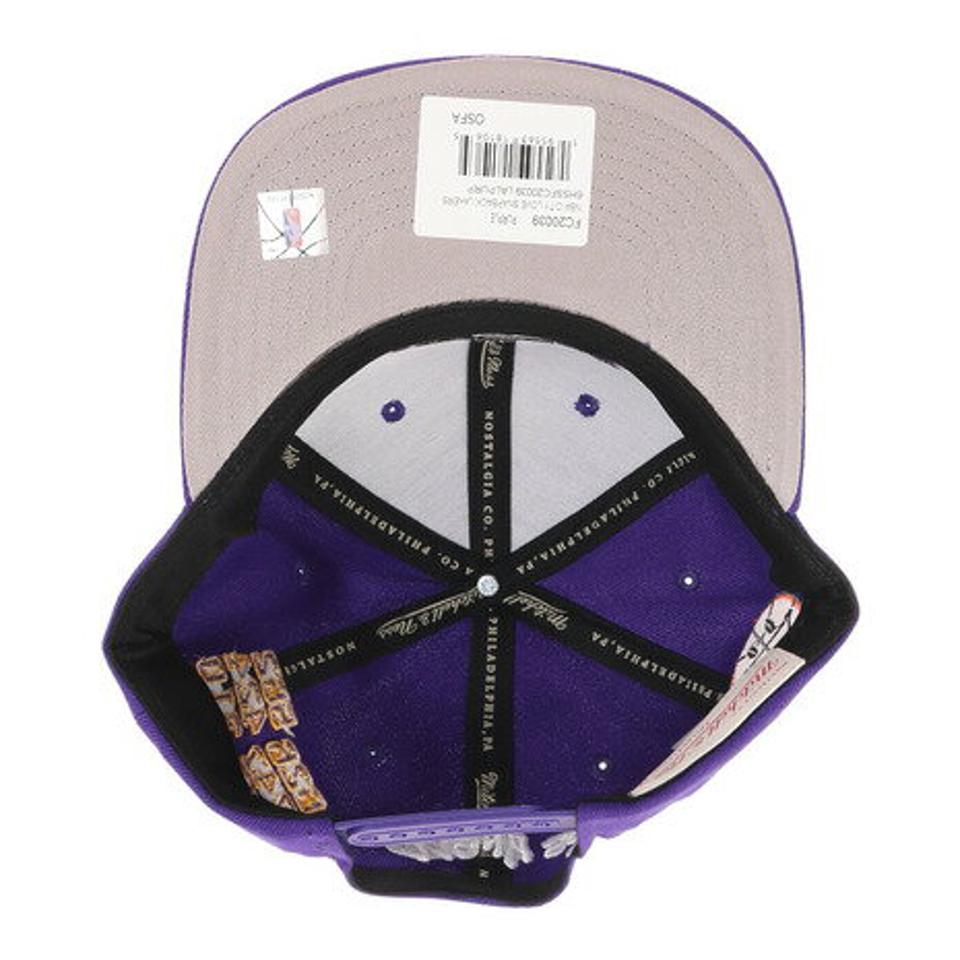 ミッチェルアンドネス(Mitchell&Ness)(メンズ)NBA CITY LOVE キャップ LOS ANGELES LAKERS 6HSSFC20039-LALPURP
