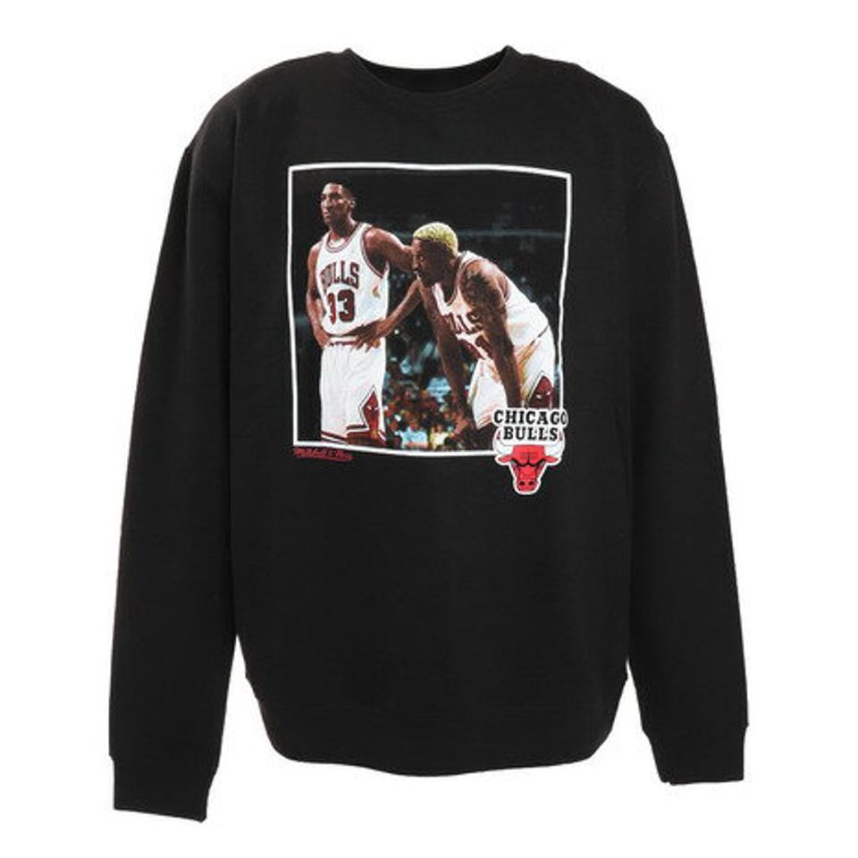 ミッチェルアンドネス（Mitchell&Ness）（メンズ）NBA PHOTO REAL スウェット BMFCMK18372-CBUBLCKDRD