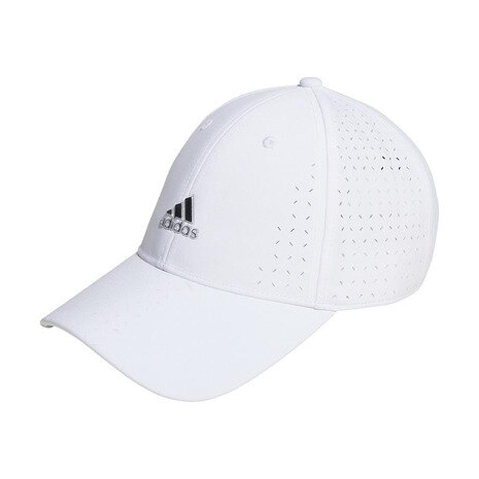 アディダス(adidas) パンチング シルバーロゴキャップ K6761-HA5907WH/SM (レディース)