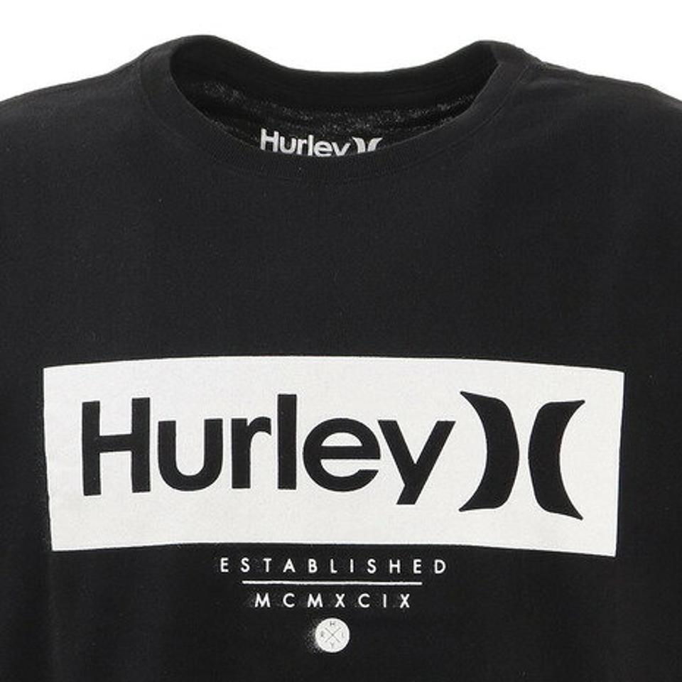 ハーレー(HURLEY) BOX LOGO 長袖シャツ MLS2100015-BLK (メンズ)