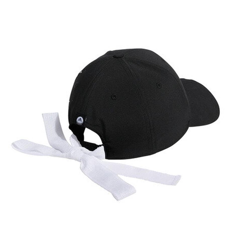 アディダス(adidas) UVカット リボン キャップ CJ841-HA5895BK/PM (レディース)