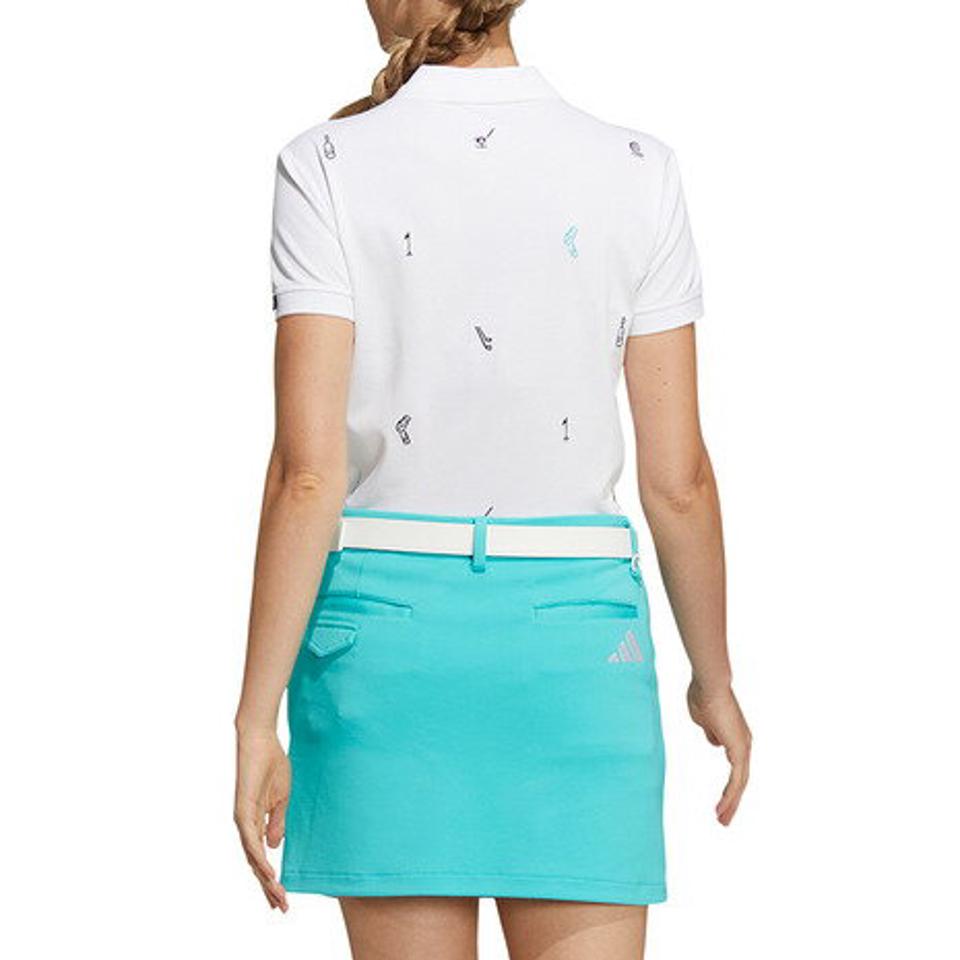 アディダス(adidas) ゴルフウェア PLAY モノグラム半袖ポロシャツ YY439 HA0182 HA0183(レディース)