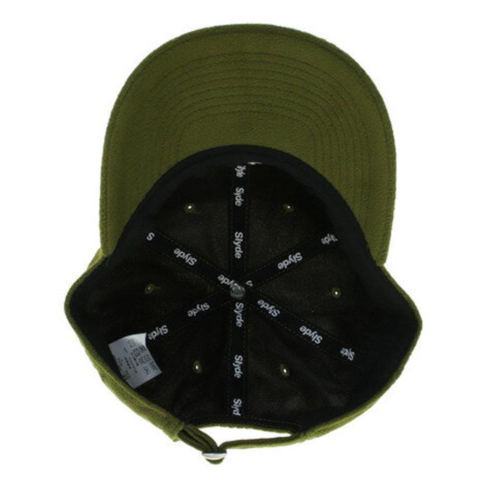 スライド(SLYDE) LOGO FLEECE キャップ sl2021AW202 OLIVE (メンズ)