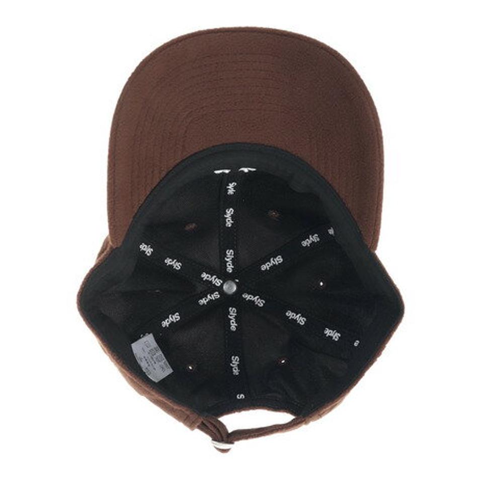 【10%OFFクーポン対象 8/3まで】スライド(SLYDE) LOGO FLEECE キャップ sl2021AW202 BRN (メンズ)