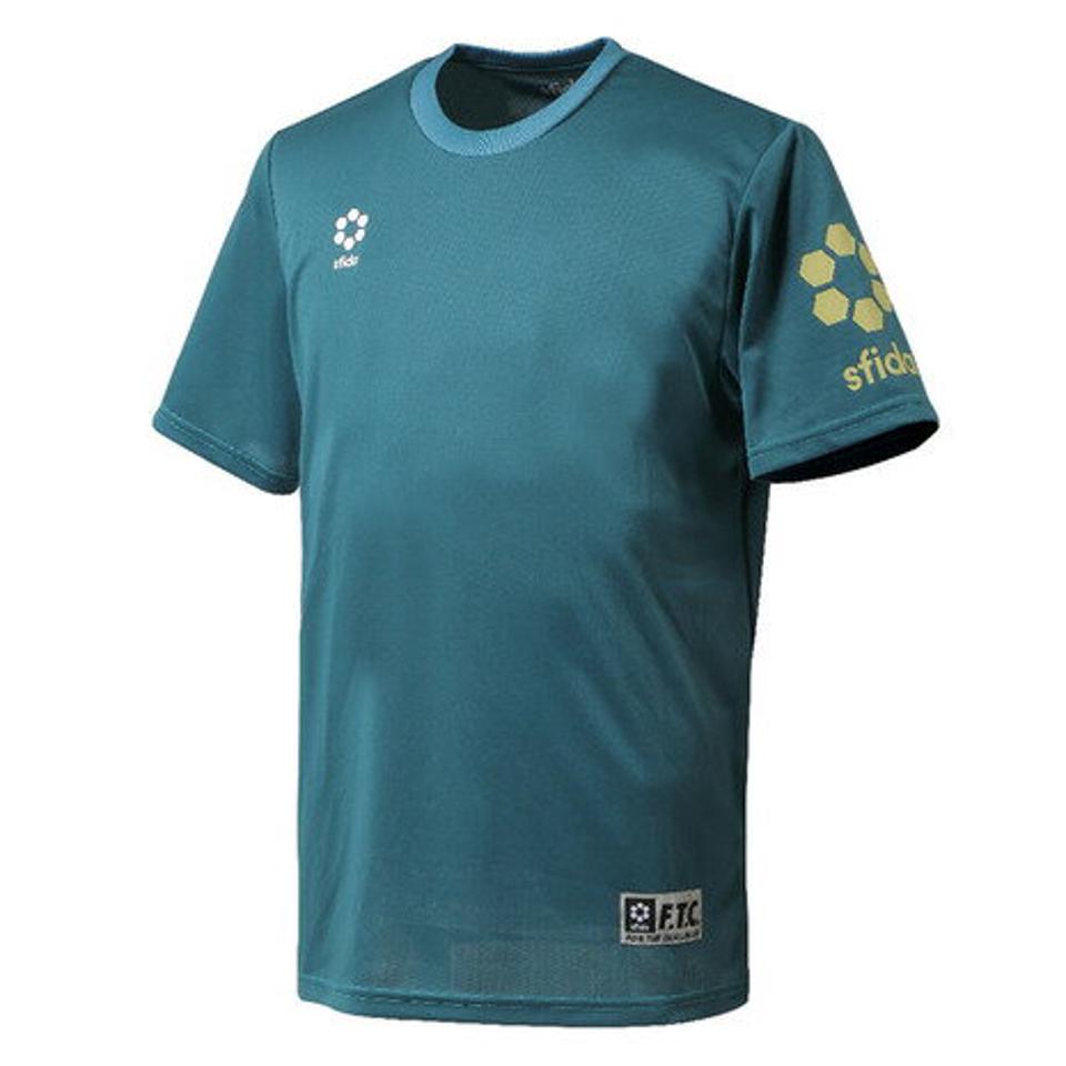スフィーダ（SFIDA） サッカー フットサルウェア ジュニア Challenger 半袖 Tシャツ プラクティスシャツ JR SA-22122JR GRN （キッズ）
