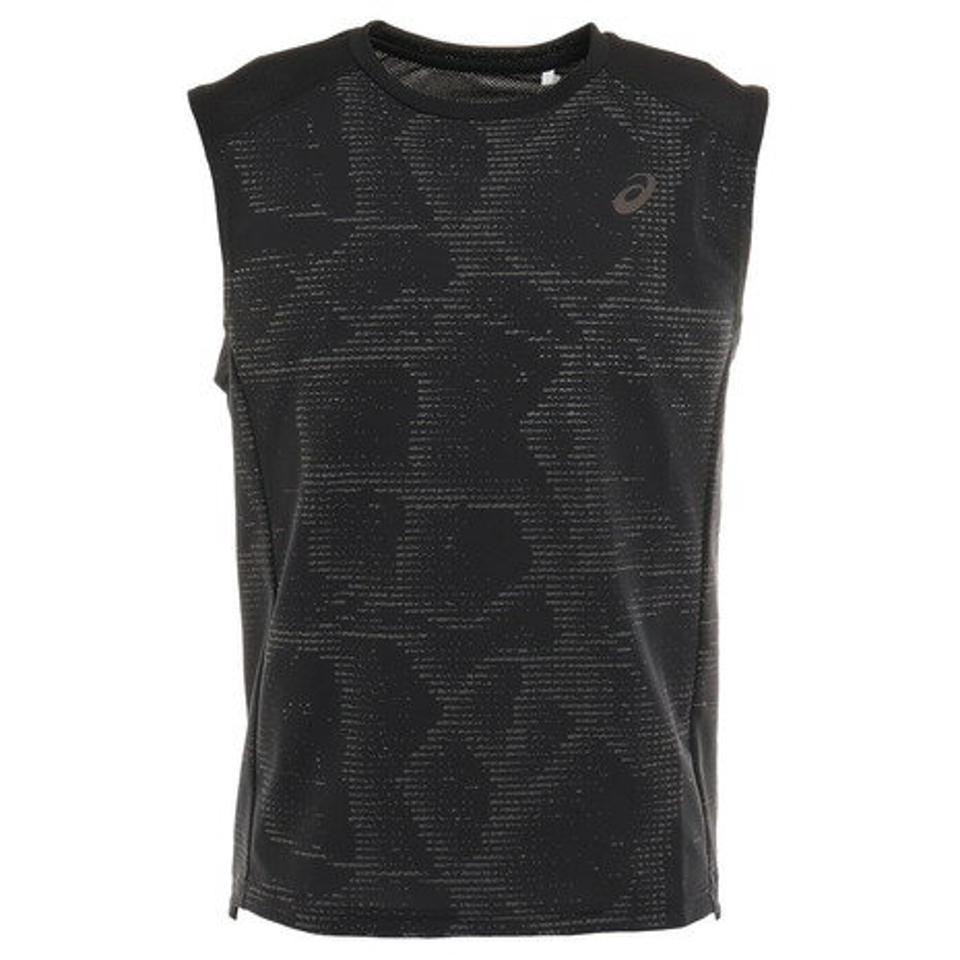 アシックス（ASICS） リフレクテイブノースリーブシャツ 2011C316.001 （メンズ）