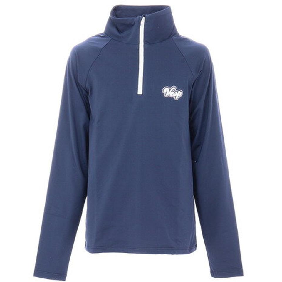 ベスプ（VESP） ジュニア アンダーフロントジップシャツ VPJU1001NV （キッズ）