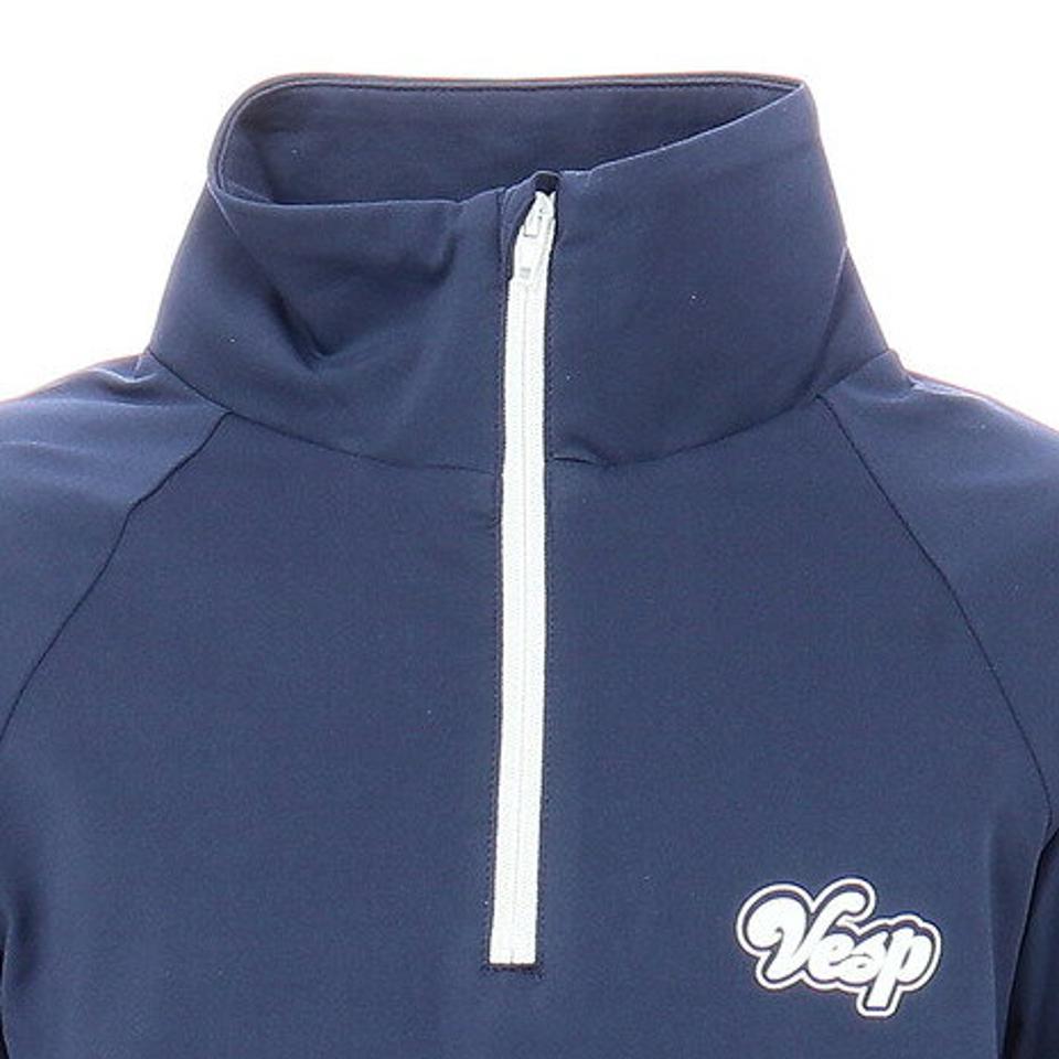 ベスプ（VESP） ジュニア アンダーフロントジップシャツ VPJU1001NV （キッズ）