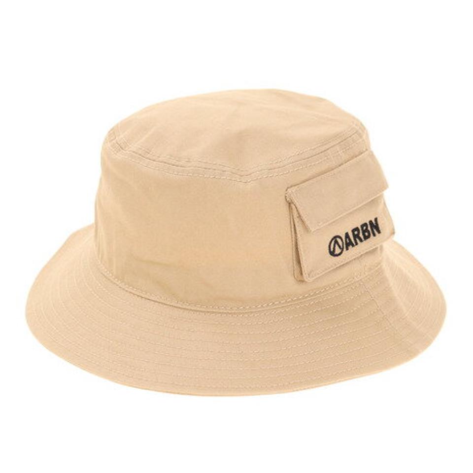 エアボーン(ARBN) ポケット バケットハット ARBN21-C001 BEG (メンズ、レディース)